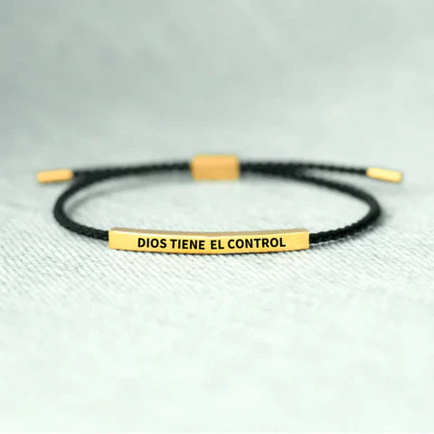PULSERA DIOS TIENE EL CONTROL- Es más que un accesorio