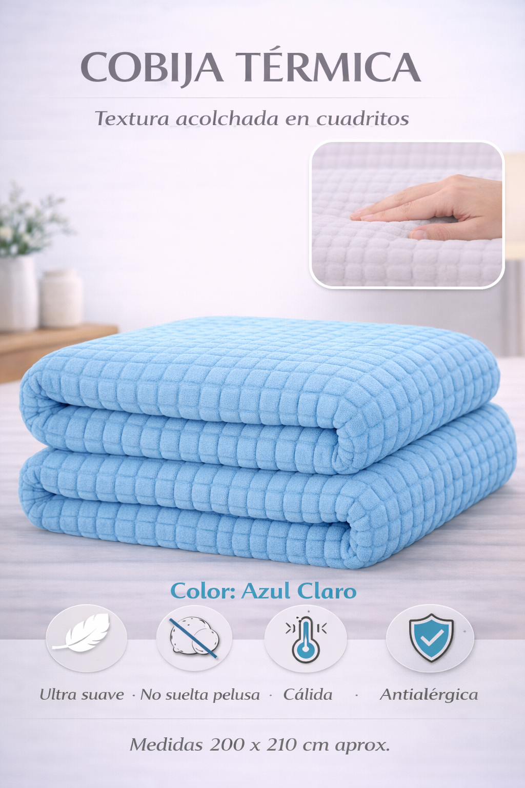 Cobija Frazagada – Térmica 200x220