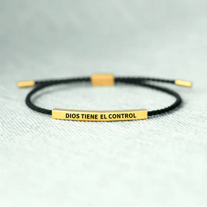 PULSERA DIOS TIENE EL CONTROL- Es más que un accesorio