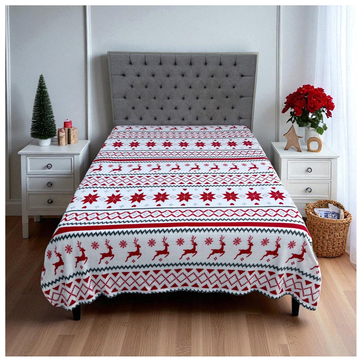 COBIJA TÉRMICA DE NAVIDAD