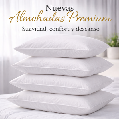 Almohadas Premium – Medidas: 60x40cm