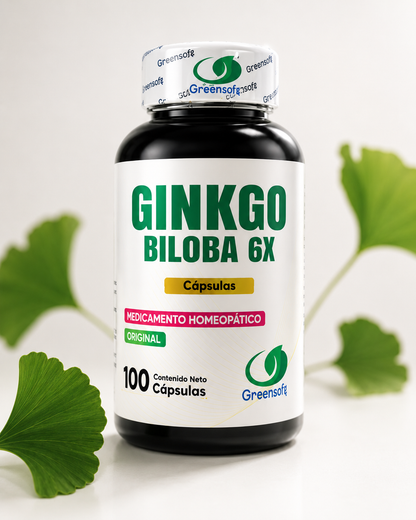 GINKGO BILOBA X 100 SOFTGELS-Recupera tu claridad mental naturalmente