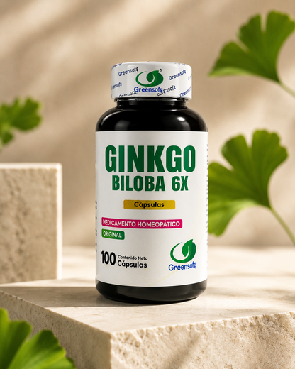 GINKGO BILOBA X 100 SOFTGELS-Recupera tu claridad mental naturalmente