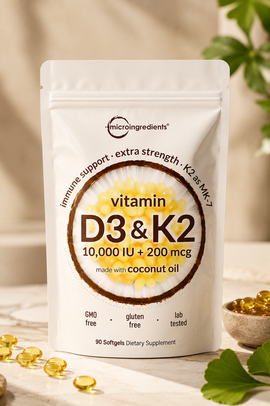 VITAMINA D3+K2 90 CAP -Frena el Dolor y Regenera tus Huesos