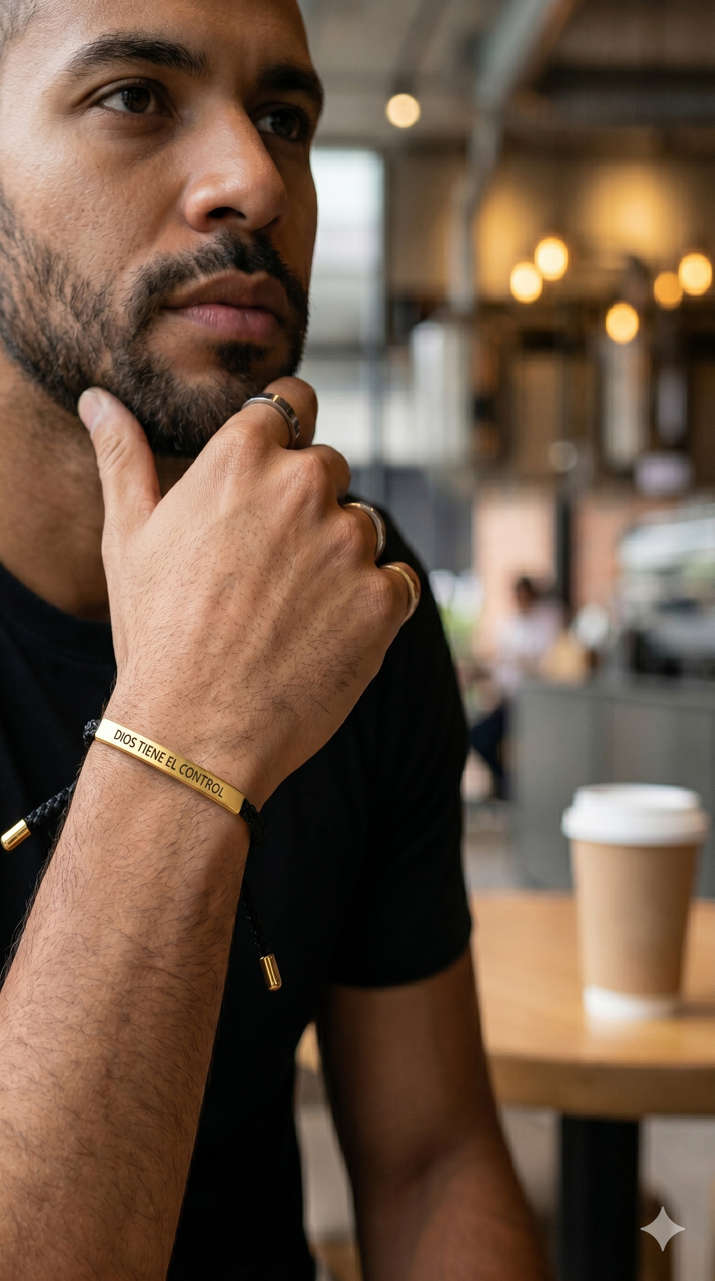 PULSERA DIOS TIENE EL CONTROL- Elige tu color preferido