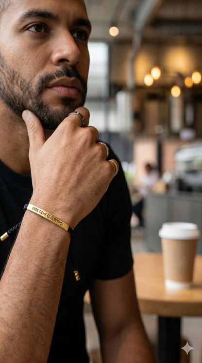 PULSERA DIOS TIENE EL CONTROL- Elige tu color preferido