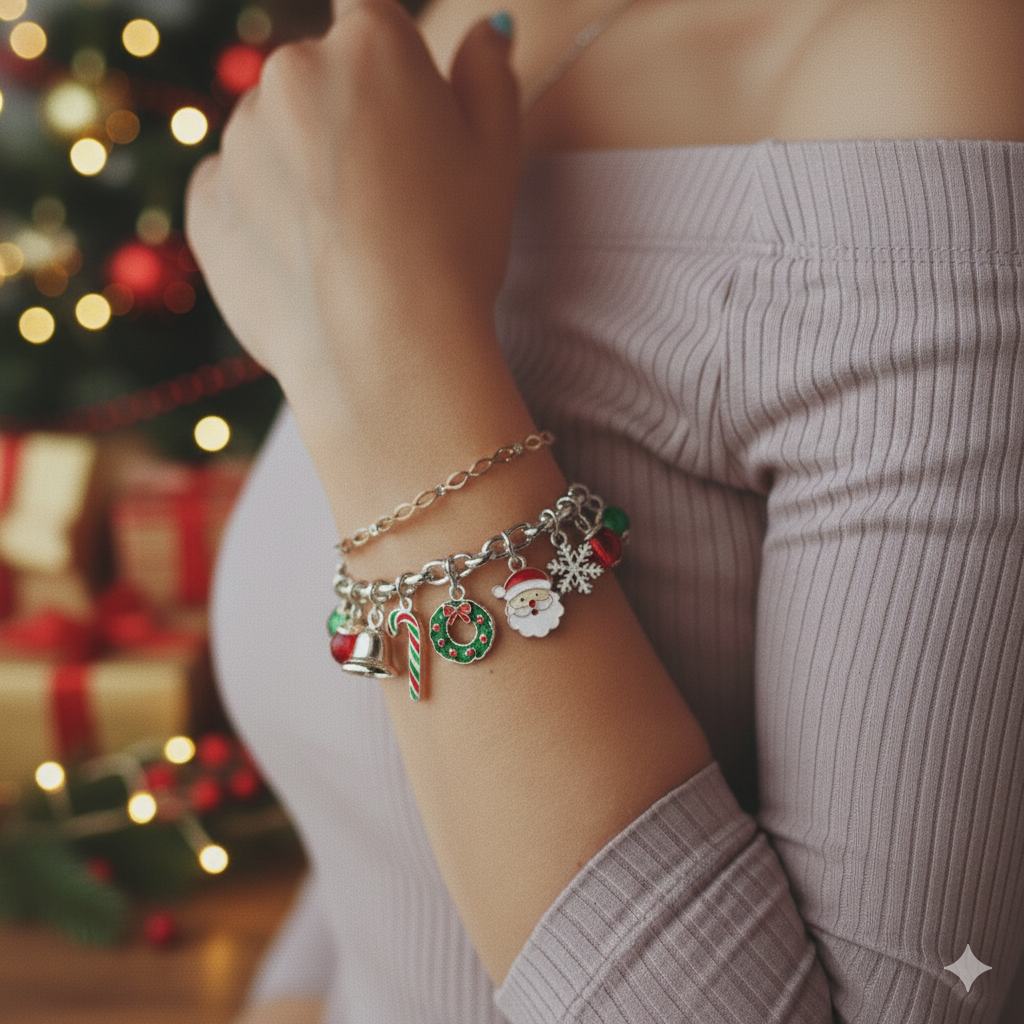 ¡Nuevo! Pulsera de Navidad Adviento-Crea pulseras, crea momentos, crea magia.