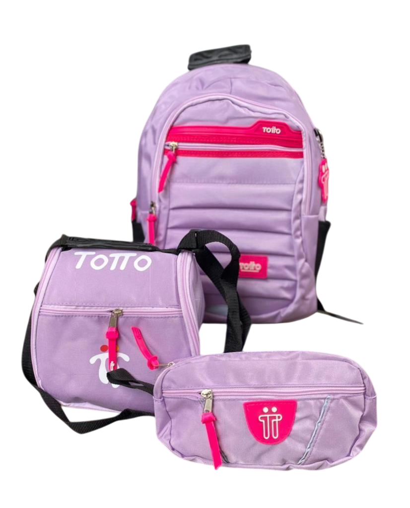 BOLSO TOTTO TRIO 3x1 - Todo lo que necesitas en un solo combo