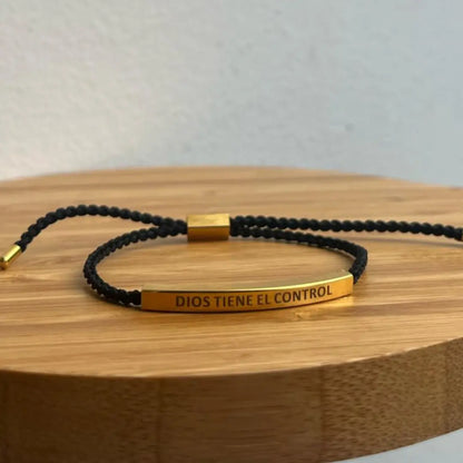 PULSERA DIOS TIENE EL CONTROL- Es más que un accesorio