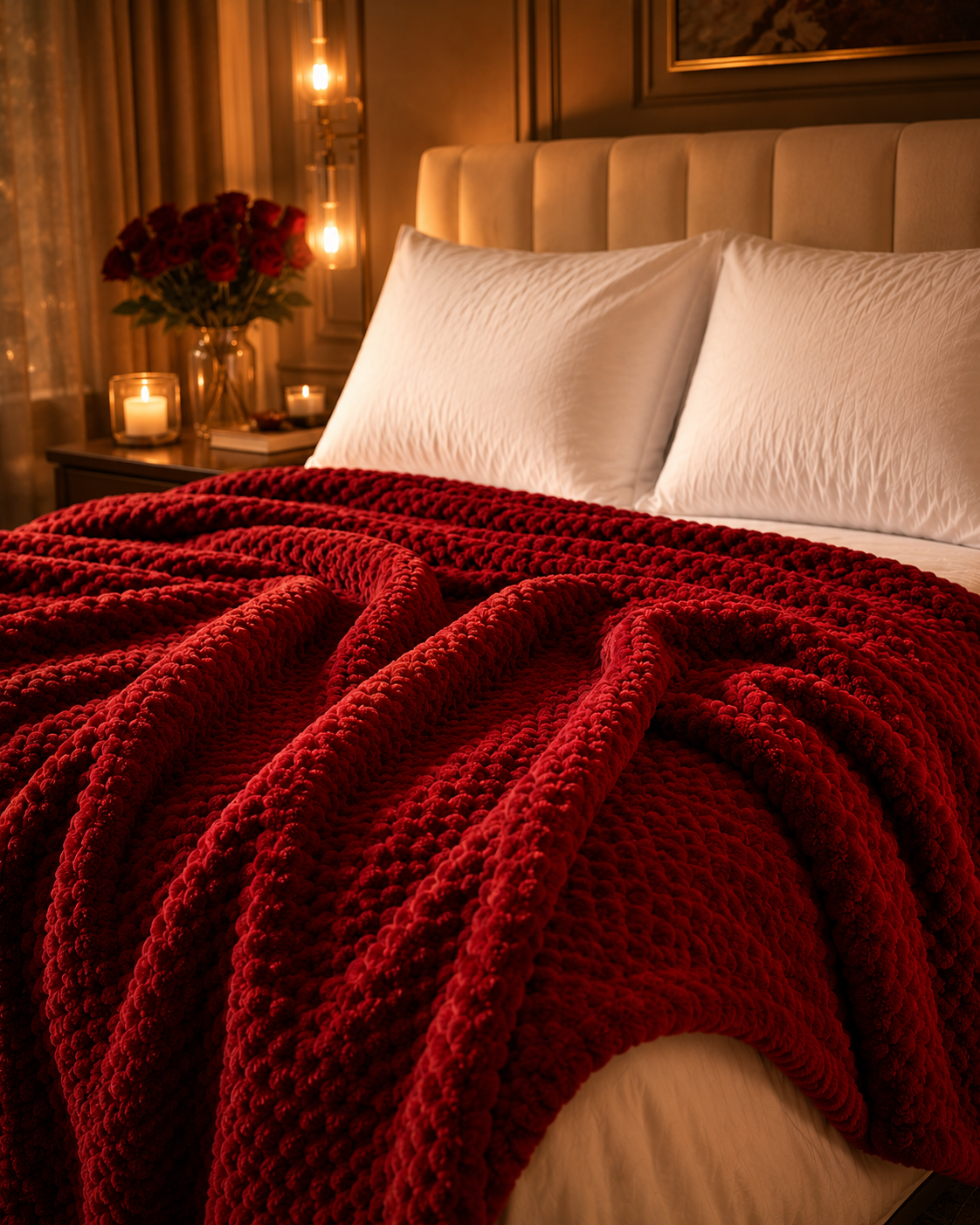 Convierte tu cama en una experiencia de hotel premium-Pack 2 Almohadas + 1 Cobija Piel de Conejo