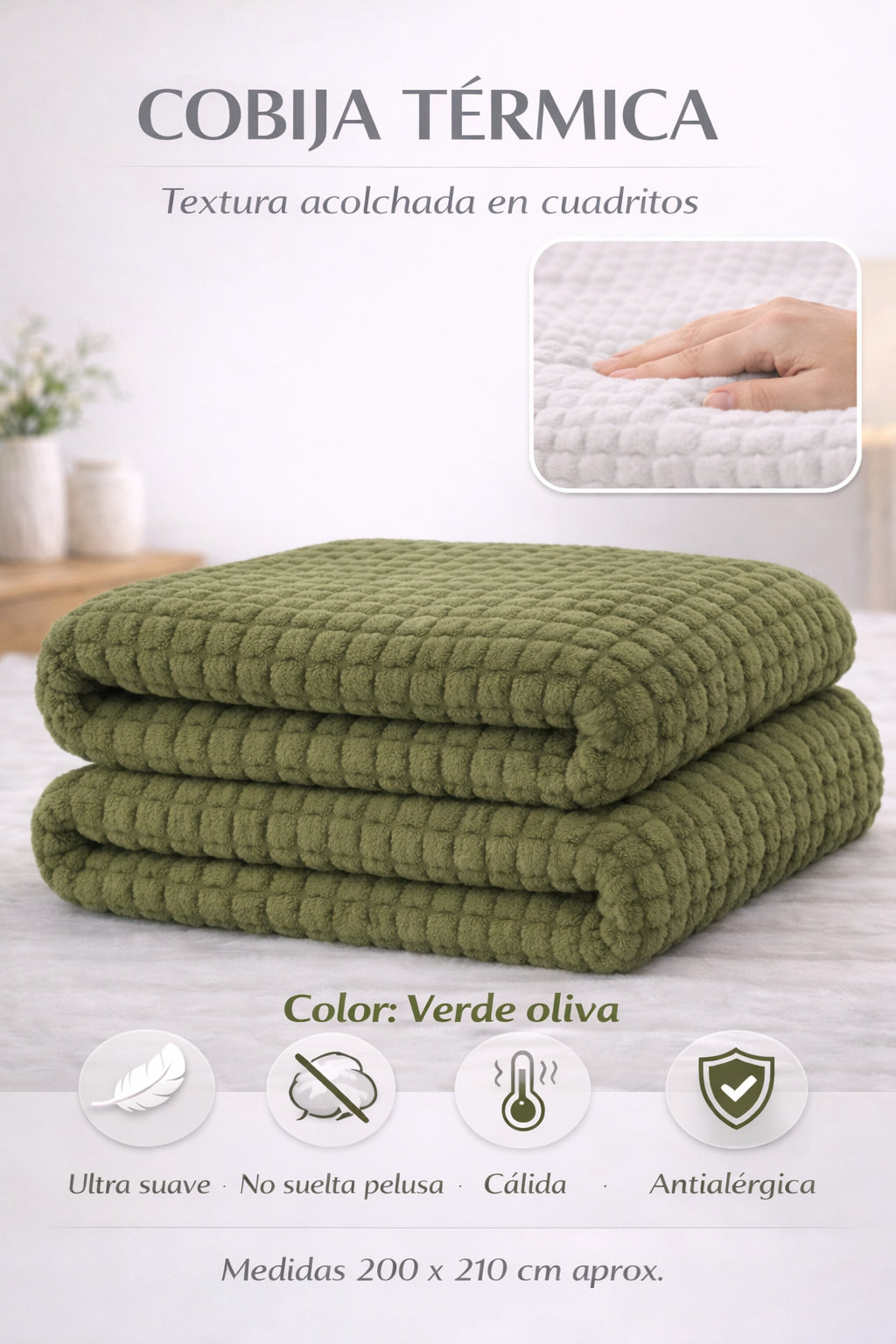 Cobija Frazagada – Térmica 200x220