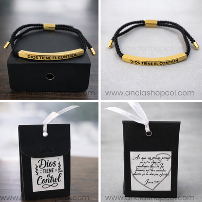 PULSERA DIOS TIENE EL CONTROL- Es más que un accesorio